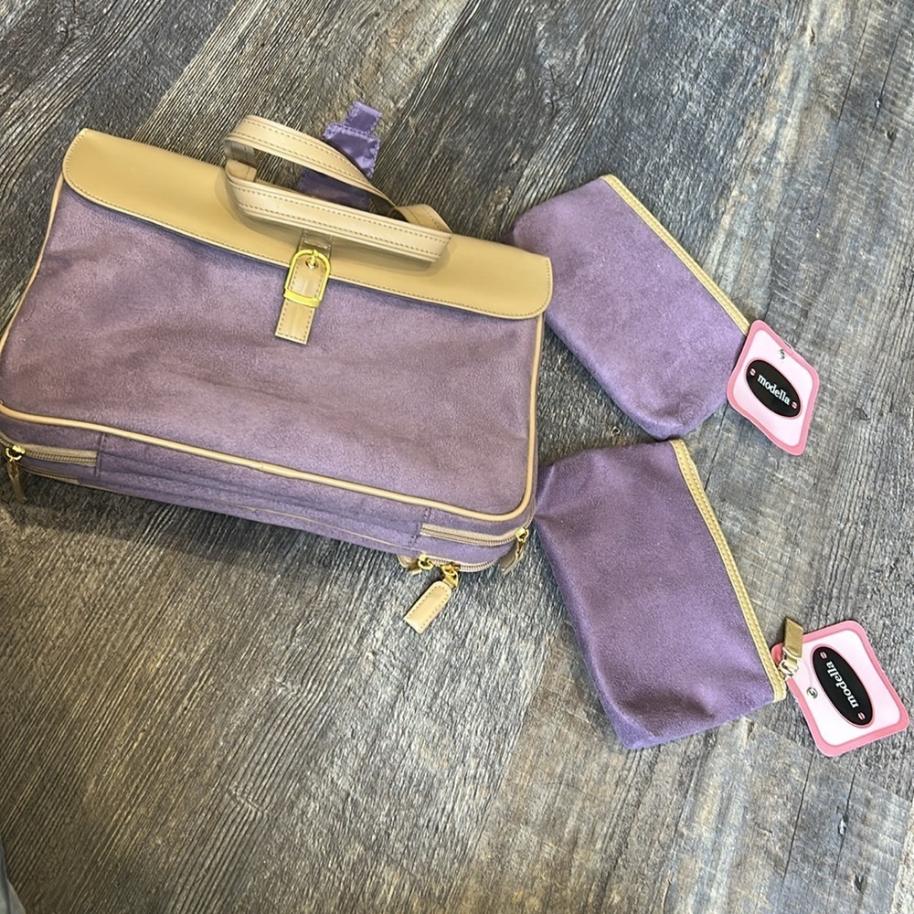 ☮️VINTAGE☮️ MODELLA travel Bags 2NWT 1 not new no tags